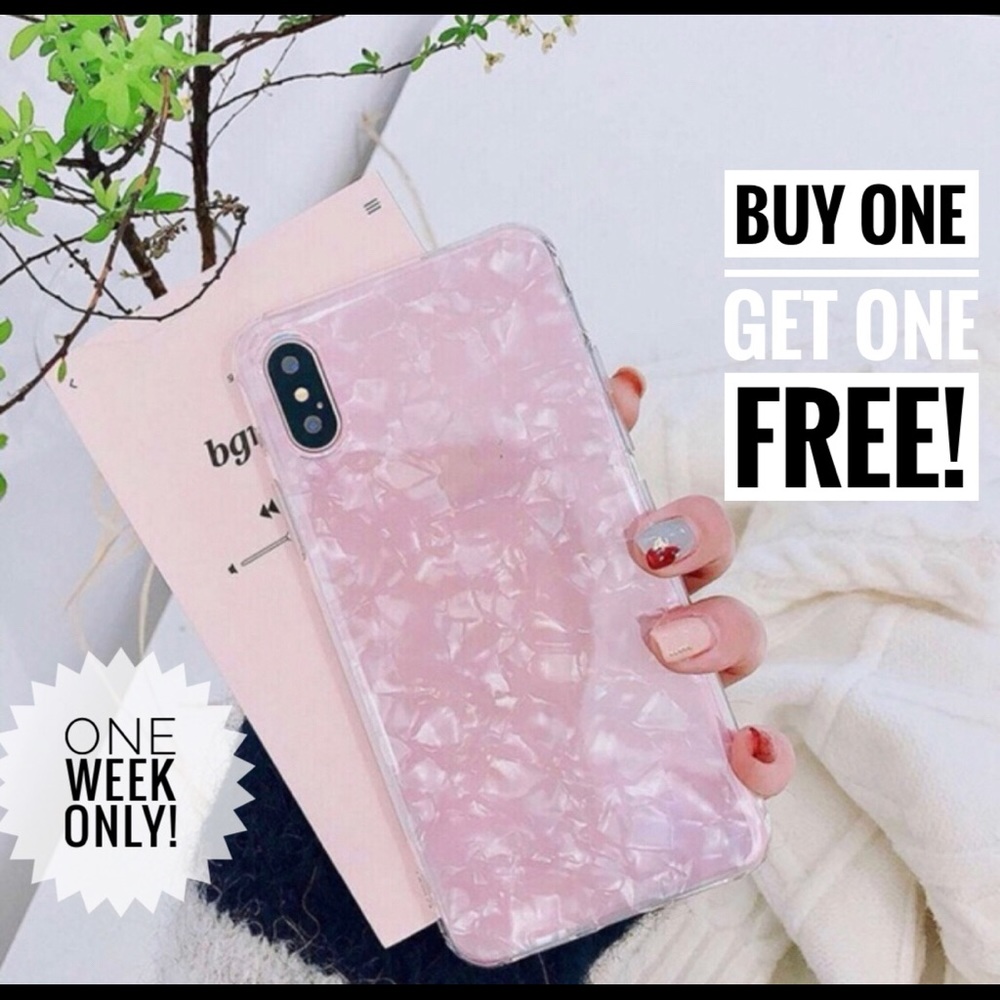 iPhone Soft pink case